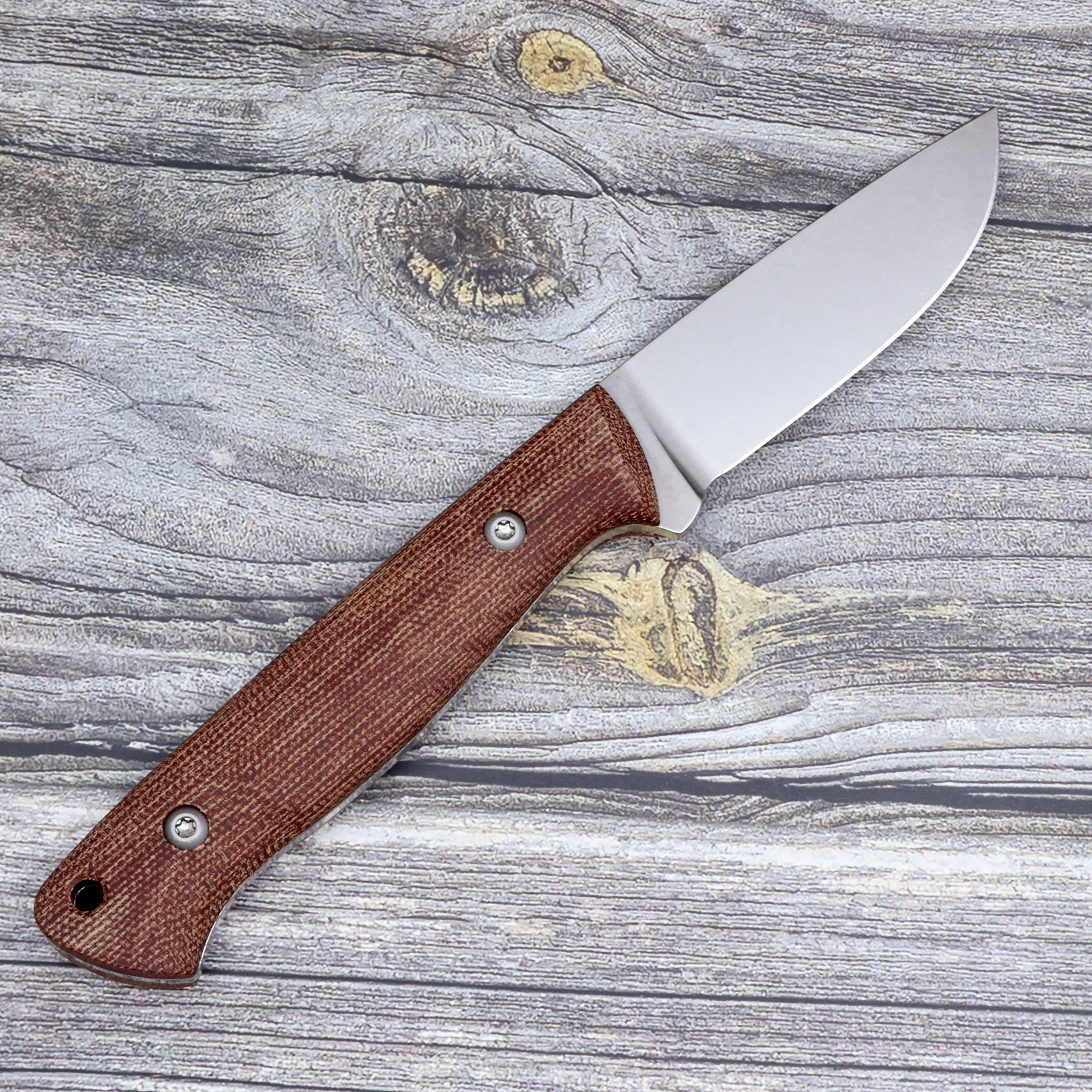 Custom Jason Fry Utility Hunter - Brown Micarta