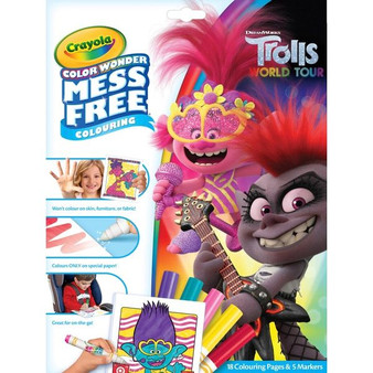 Crayola Trolls Mess Free Coloring