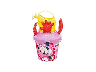 Minnie 18cm bucket with watering can