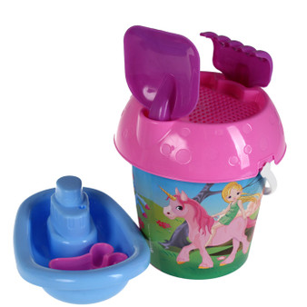 Unicorn 18cm bucket with boat