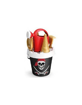 Pirate 18cm bucket w/ watering and cones