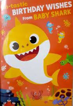 Baby Shark Birthday Card with Sound