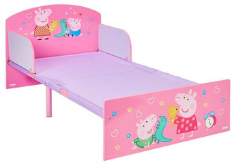 Peppa Pig Toddler Metal Frame Bed