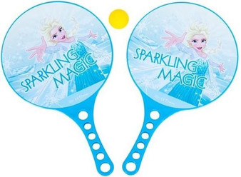 Frozen Tennis Paddles with ball