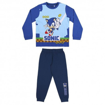 Sonic Long Sleeves Cotton Pyjamas 