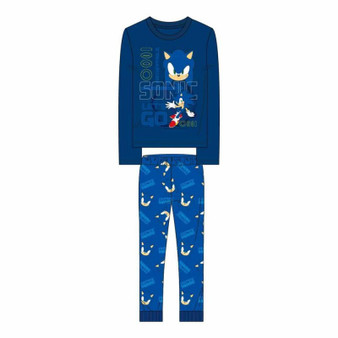 Sonic Long Sleeve Cotton Pyjamas