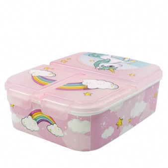Unicorn Multi compartment lunchbox