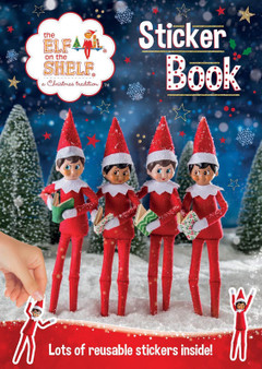 Elf on the shelf sticker book