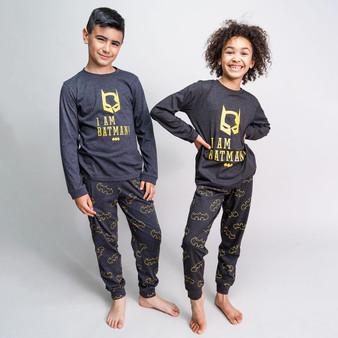 Batman Black long sleeve Pjs 