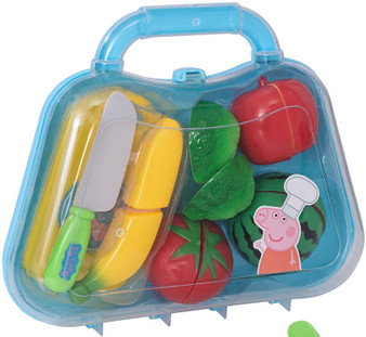 Peppa cut and play food