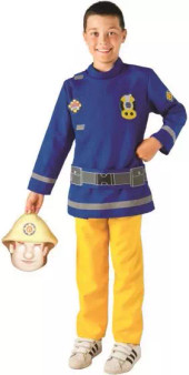 Fireman Sam Costume with mask