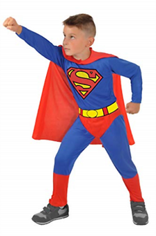 Superman costume 8-10 yrs