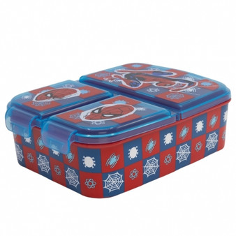 Spiderman Blue multicompartment lunchbox