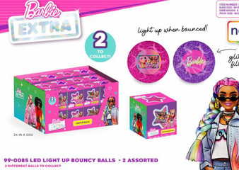 Barbie light up bouncy ball