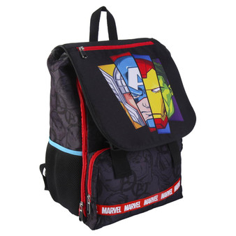 Avengers black extendable backpack