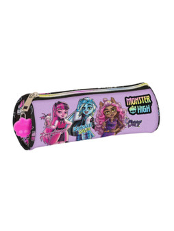 Monster high round pencil case