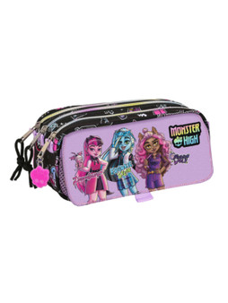 Monster high 3 zip pocket