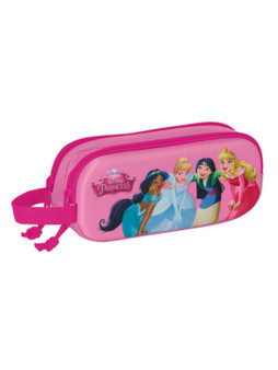 3D Princess pencil case 2zip