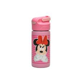 Minnie mouse ssteel bottle with straw 