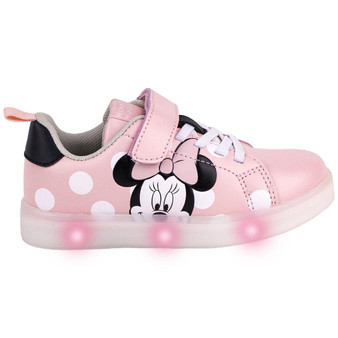 Minnie polka dots light up shoes