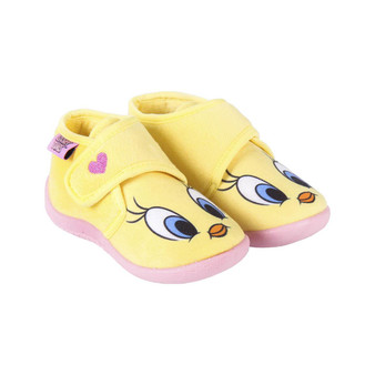 Tweety bed slipper velcro