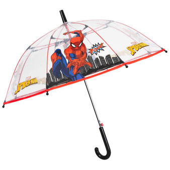 spiderman Blk Auto transparent umbrella