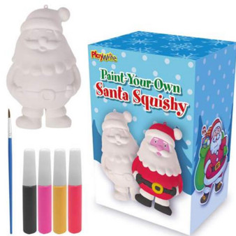 Paint your own santa squishy