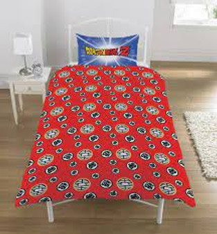 Dragon Ball Single Reversible Duvet Set