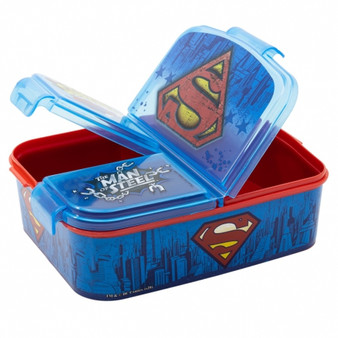 Superman Multi Compartment Lunch Box