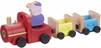 Peppa Pig Wooden Grandpa Pig Train