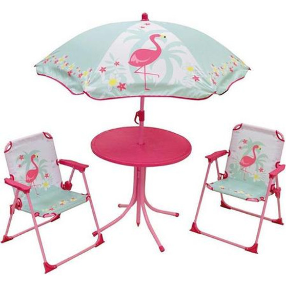 Flamingo Garden Table Set