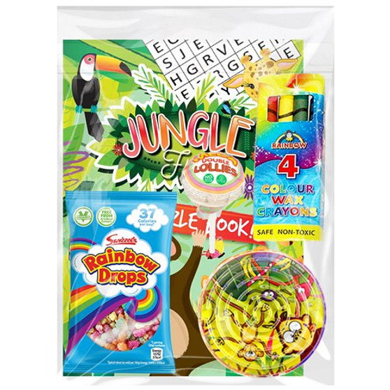 Jungle pre filled party bag