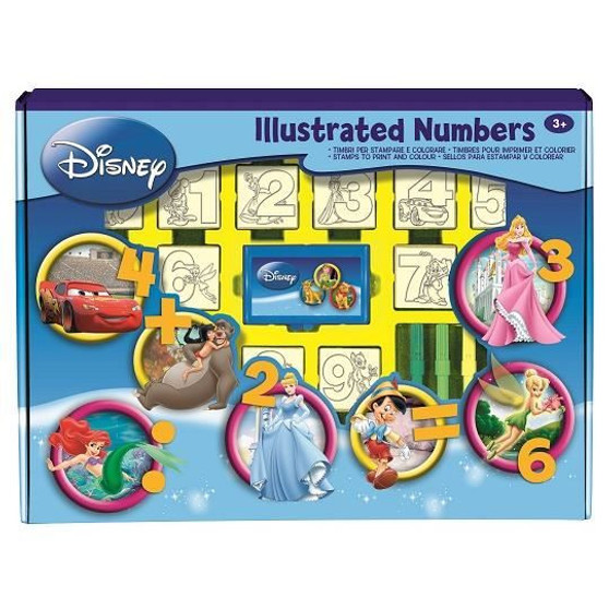 Disney Learn Numbers Stamps