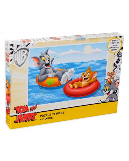 Tom and Jerry Puzzle - 24 Pieces
