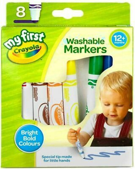 My First Crayola - 8 Washable Markers