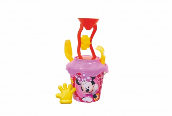 Minnie 18cm bucket with windmill