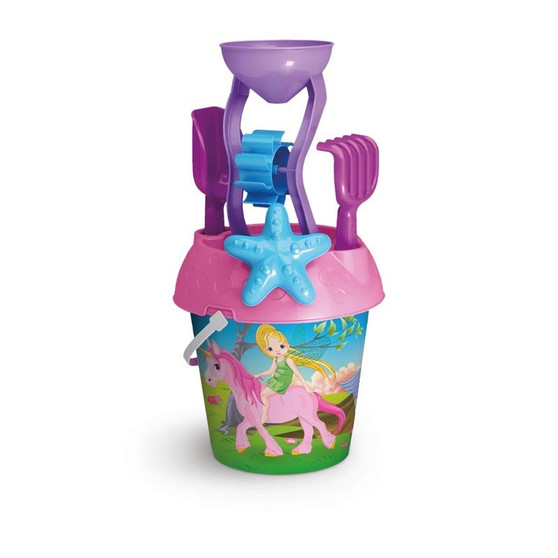 Unicorn 18cm bucket with windmill