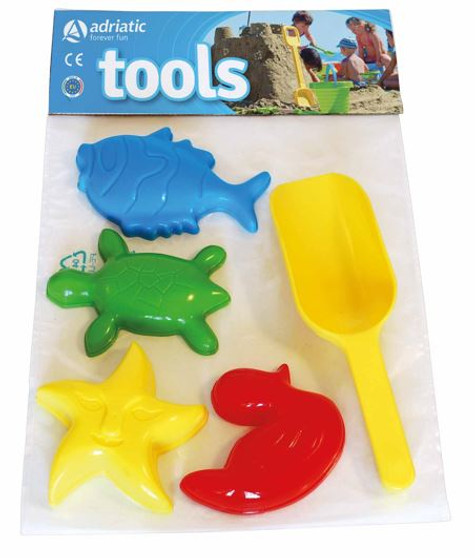 Beach Tools 5 Pieces