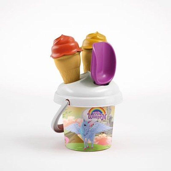 Unicorn 13cm Bucket with Cone