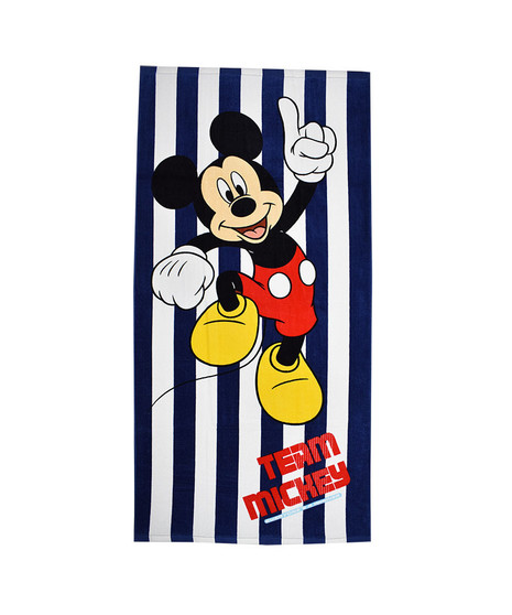 Mickey Team Mickey Beach Towel