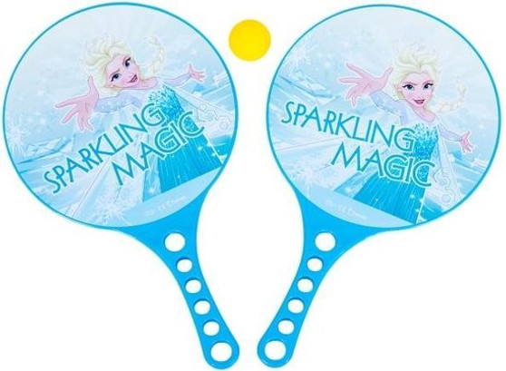 Frozen Tennis Paddles with ball