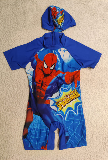 Spiderman uv one piece swimwear