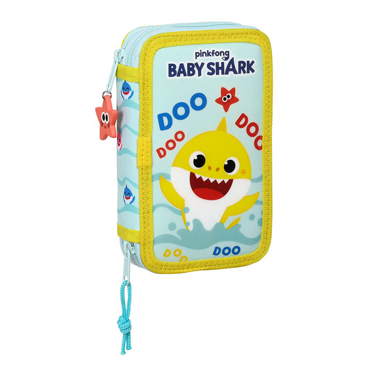 Baby Shark Beach filled pencil case 