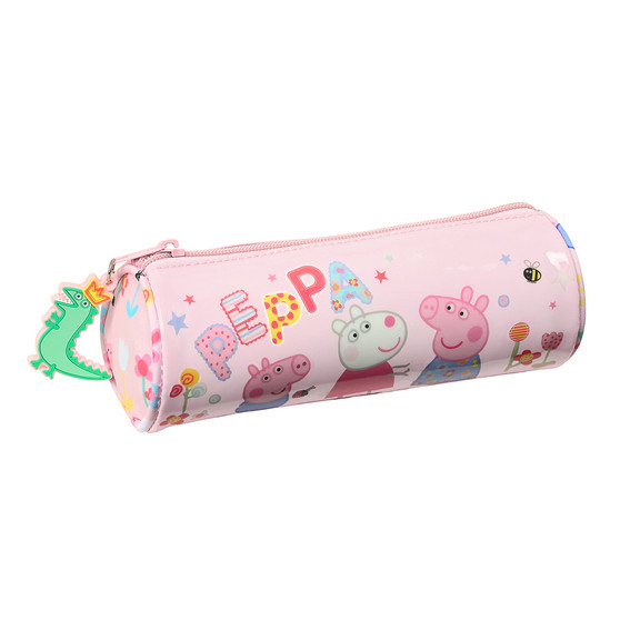 Peppa Pig Having Fun Round pencil case