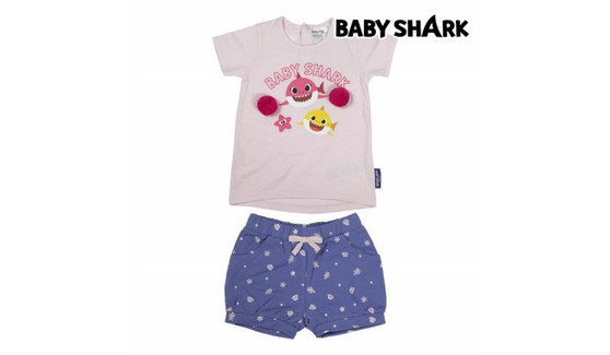 Baby Shark Sleeveless Pyjamas
