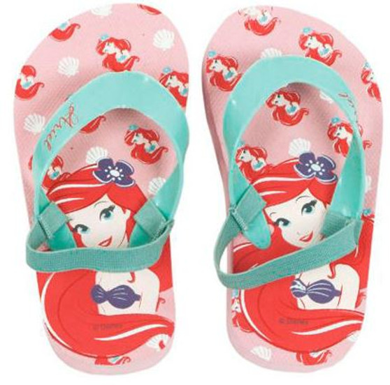 Princess Ariel Green Flip-Flops