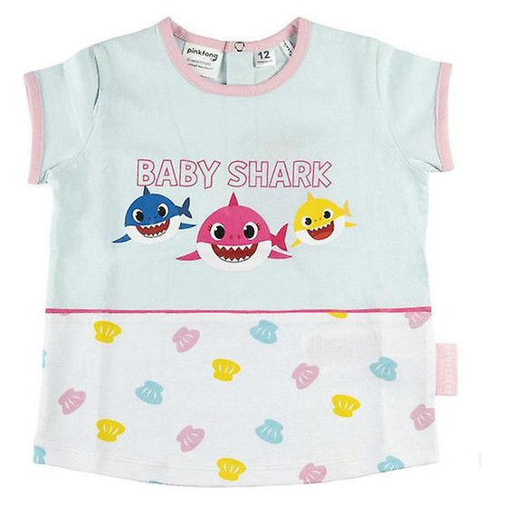 Baby Shark Short Sleeve Pyjamas