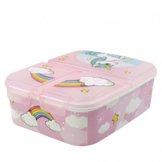 Unicorn Multi compartment lunchbox
