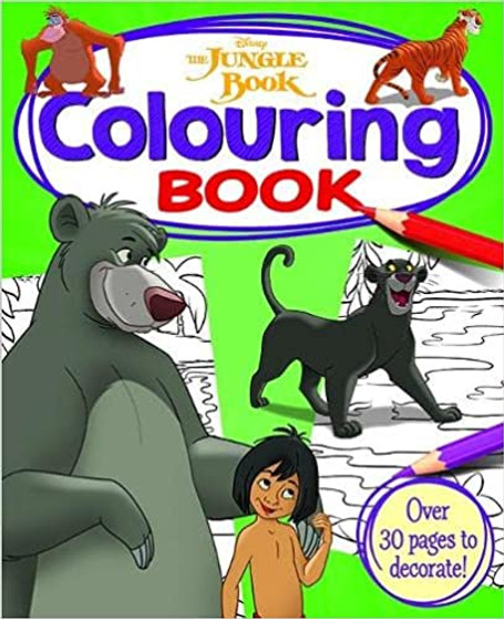 Disney Jungle book colouring book