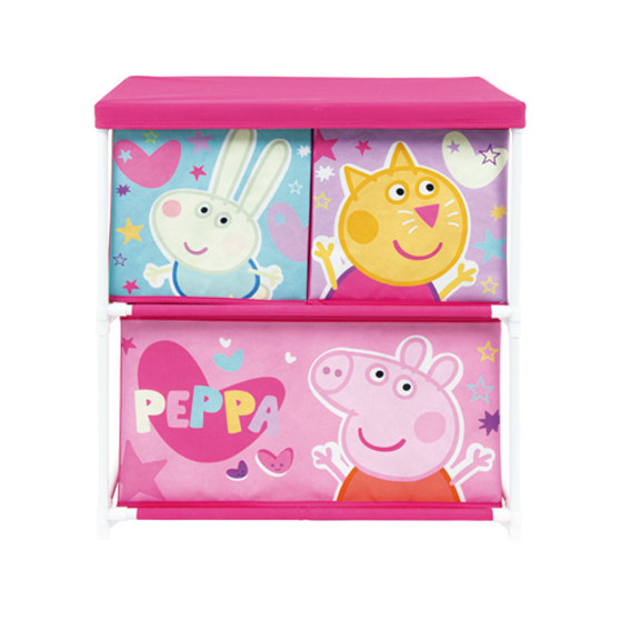 Peppa Pig 3 piece storage